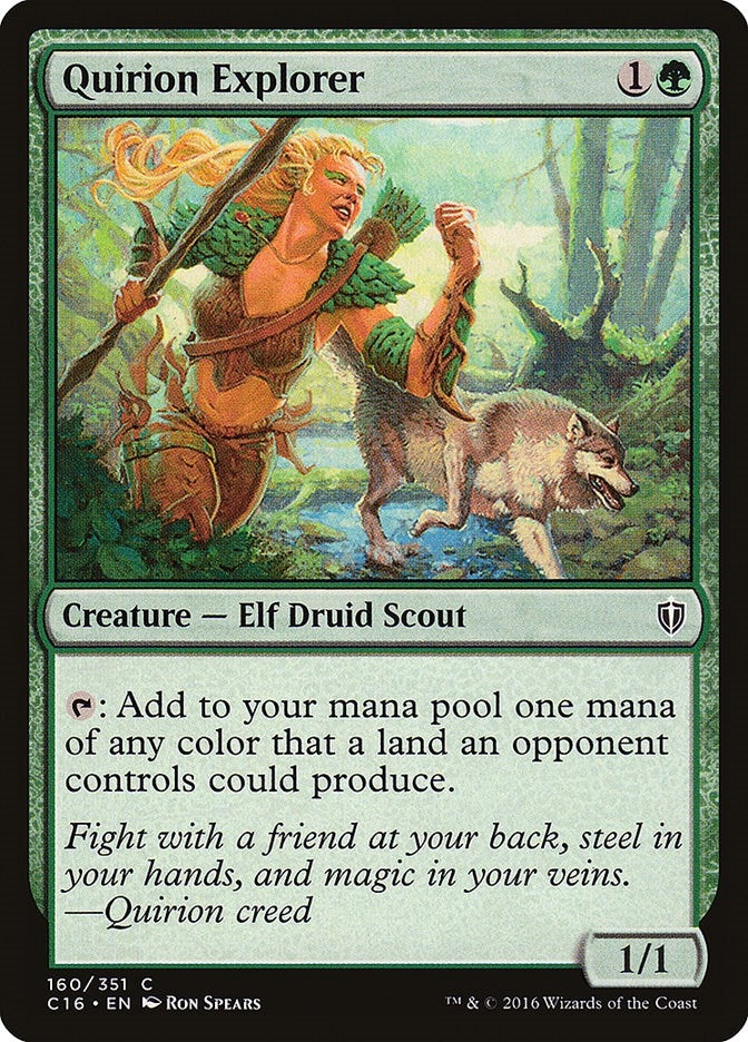 Image for Quirion Explorer (Commander 2016) (160) - Magic: The Gathering