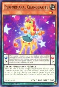 Image for Performapal Changeraffe (Invasion: Vengeance) (INOV-EN005) - YuGiOh