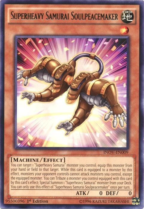 Image for Superheavy Samurai Soulpeacemaker (Invasion: Vengeance) (INOV-EN009) - YuGiOh