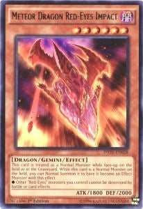 Image for Meteor Dragon Red-Eyes Impact (Invasion: Vengeance) (INOV-EN028) - YuGiOh