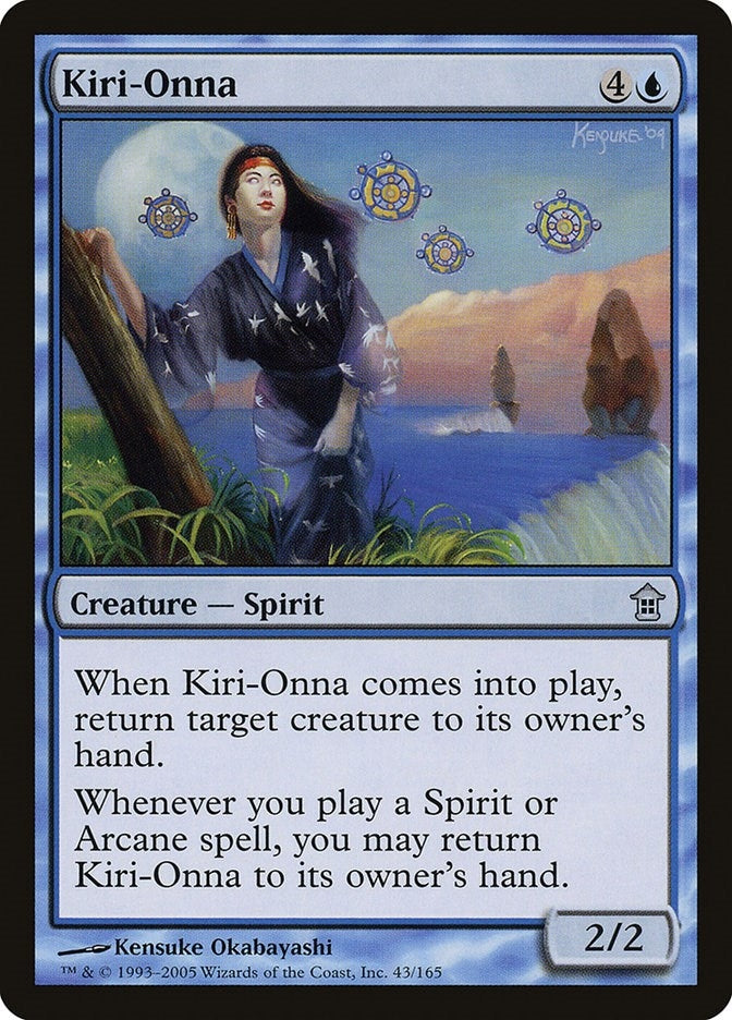 Image for Kiri-Onna (Saviors of Kamigawa) (43) - Magic: The Gathering