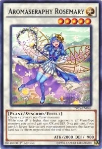 Image for Aromaseraphy Rosemary (Invasion: Vengeance) (INOV-EN047) - YuGiOh