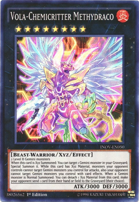 Image for Vola-Chemicritter Methydraco (Invasion: Vengeance) (INOV-EN050) - YuGiOh