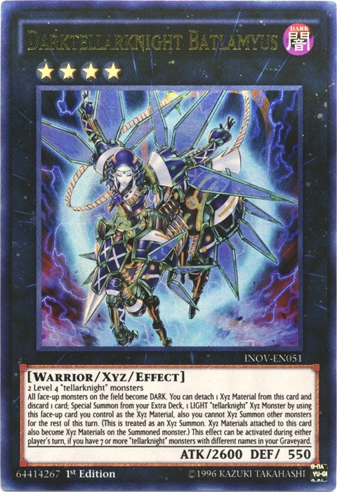 Image for Darktellarknight Batlamyus (Invasion: Vengeance) (INOV-EN051) - YuGiOh
