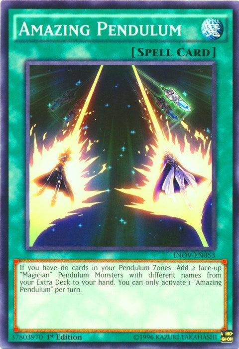 Image for Amazing Pendulum (Invasion: Vengeance) (INOV-EN053) - YuGiOh