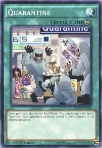 Image for Quarantine (Invasion: Vengeance) (INOV-EN066) - YuGiOh