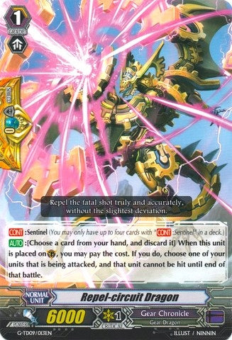 Image for Repel-circuit Dragon (G-TD09: True Zodiac Time Beasts) (G-TD09/013EN) - Cardfight Vanguard