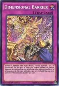 Image for Dimensional Barrier (Invasion: Vengeance) (INOV-EN078) - YuGiOh