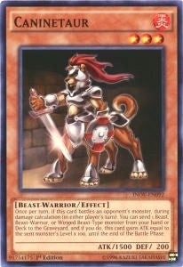 Image for Caninetaur (Invasion: Vengeance) (INOV-EN092) - YuGiOh