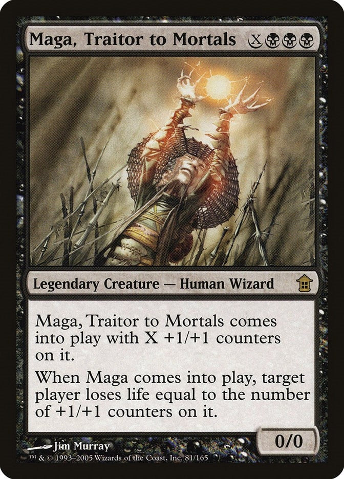 Image for Maga, Traitor to Mortals (Saviors of Kamigawa) (81) - Magic: The Gathering