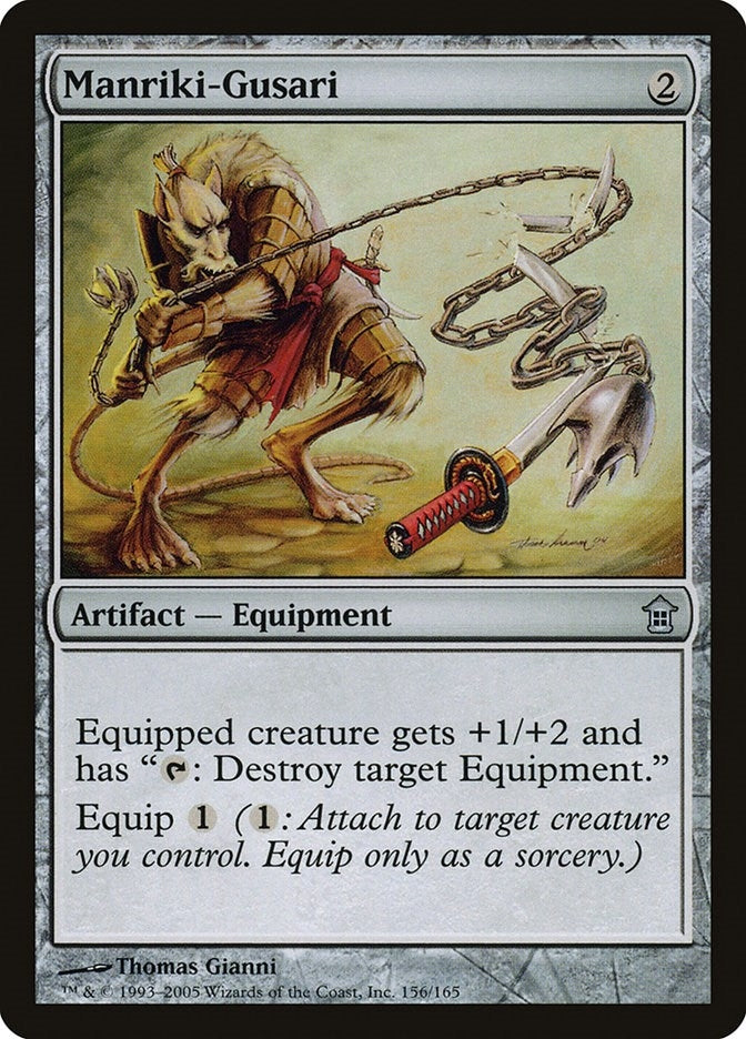 Image for Manriki-Gusari (Saviors of Kamigawa) (156) - Magic: The Gathering