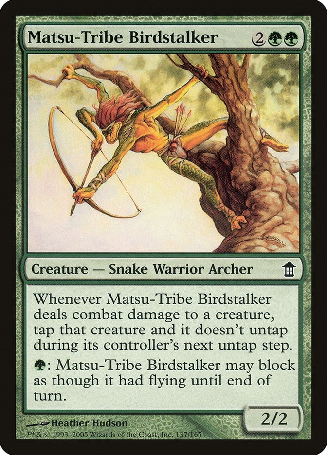 Image for Matsu-Tribe Birdstalker (Saviors of Kamigawa) (137) - Magic: The Gathering