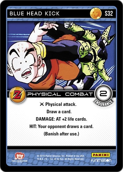 Image for Blue Head Kick (Panini: Awakening) (S32) - Dragon Ball Z TCG