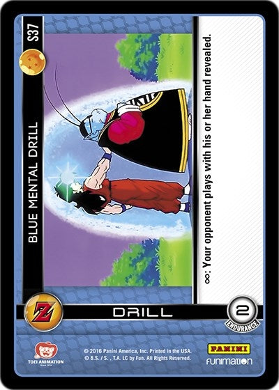 Image for Blue Mental Drill (Panini: Awakening) (S37) - Dragon Ball Z TCG