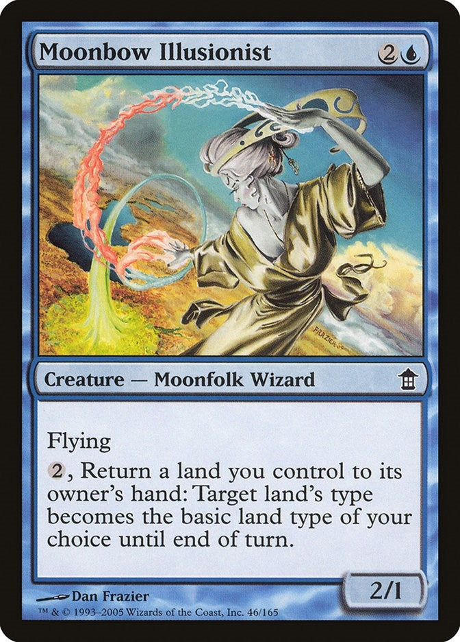 Image for Moonbow Illusionist (Saviors of Kamigawa) (46) - Magic: The Gathering