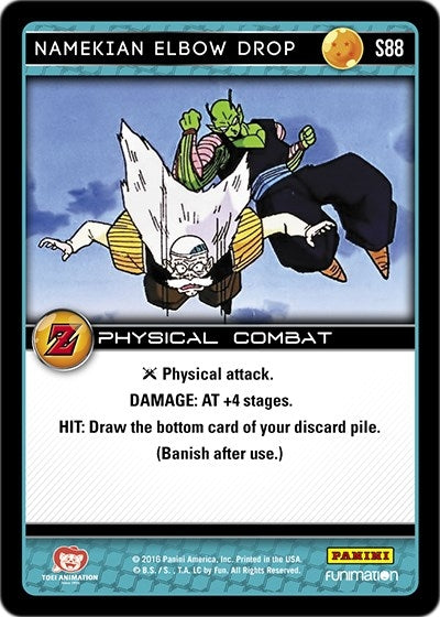 Image for Namekian Elbow Drop (Panini: Awakening) (S88) - Dragon Ball Z TCG