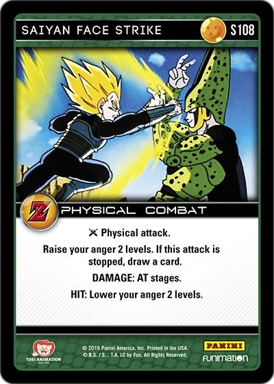 Image for Saiyan Face Strike (Panini: Awakening) (S108) - Dragon Ball Z TCG