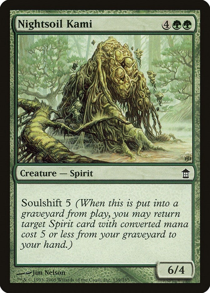 Image for Nightsoil Kami (Saviors of Kamigawa) (139) - Magic: The Gathering