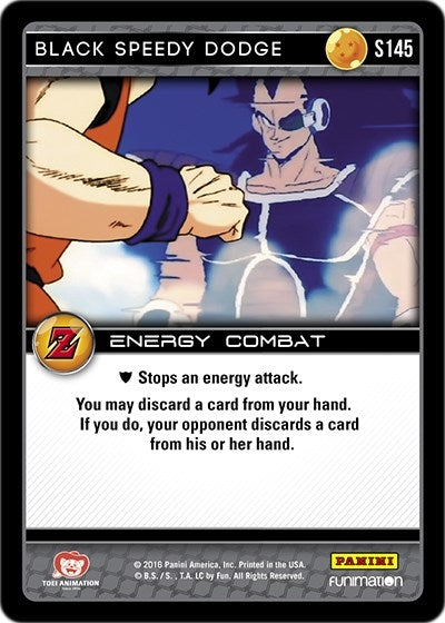 Image for Black Speedy Dodge (Panini: Awakening) (S145) - Dragon Ball Z TCG