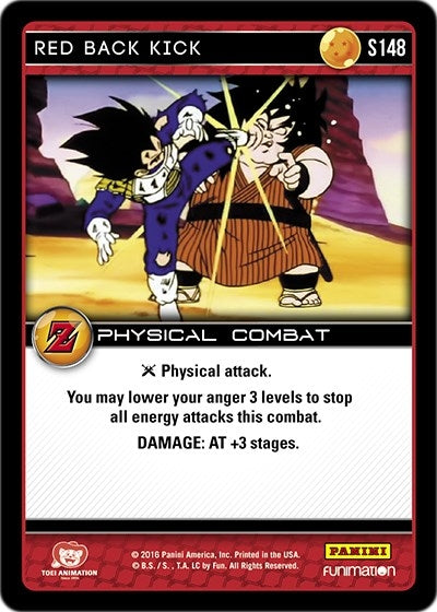Image for Red Back Kick (Panini: Awakening) (S148) - Dragon Ball Z TCG