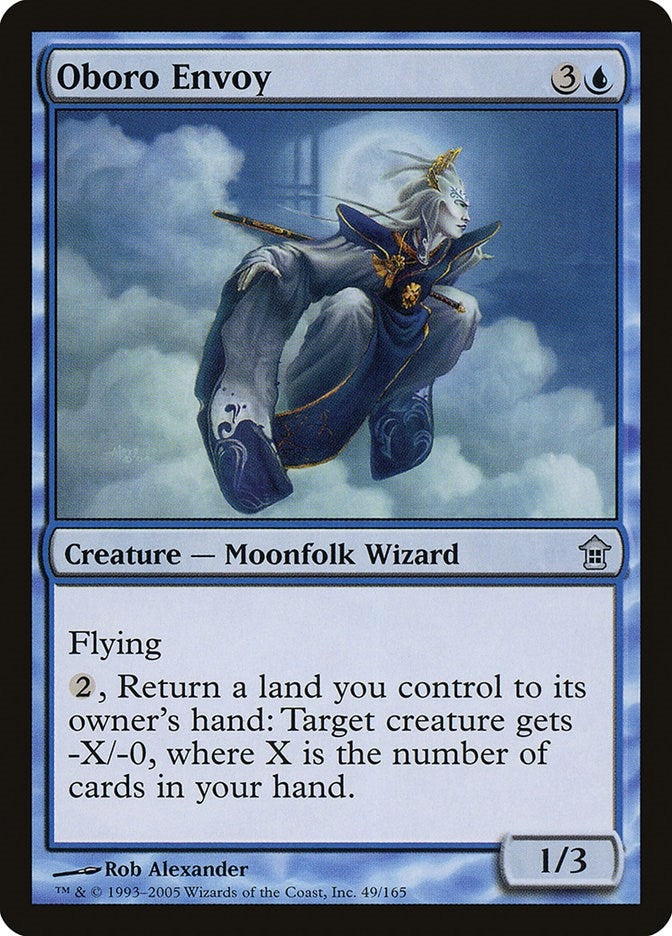 Image for Oboro Envoy (Saviors of Kamigawa) (49) - Magic: The Gathering