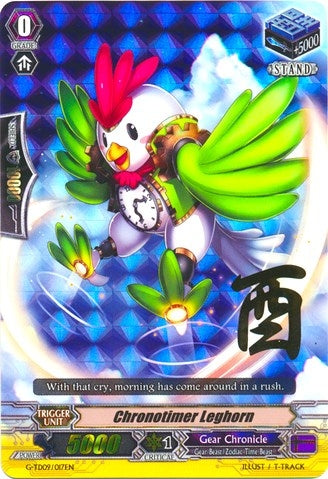 Image for Chronotimer Leghorn (RRR Foil) (G-TD09: True Zodiac Time Beasts) (G-TD09/017EN) - Cardfight Vanguard