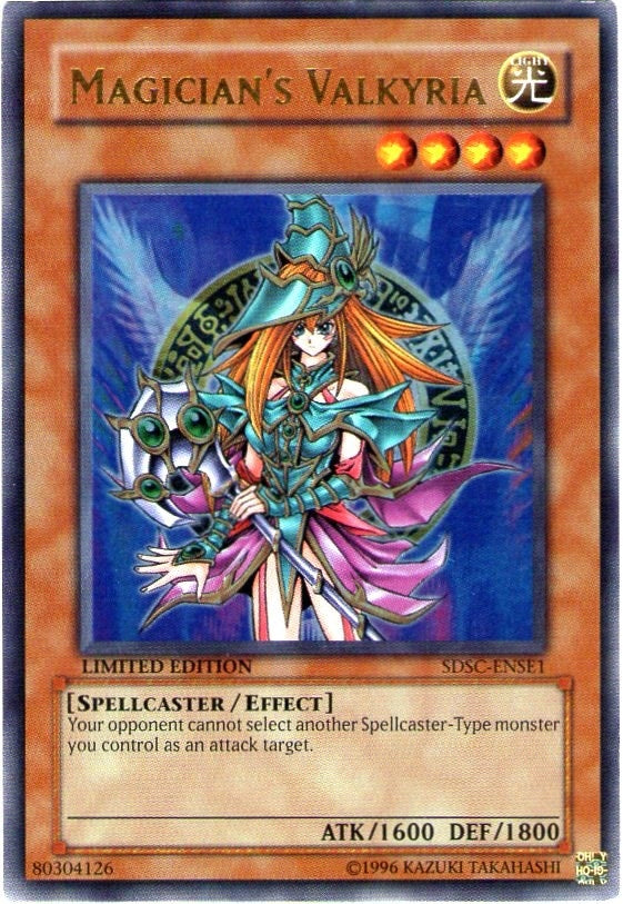 Image for Magician's Valkyria (Structure Deck: Spellcaster's Command) (SDSC-ENSE1) - YuGiOh