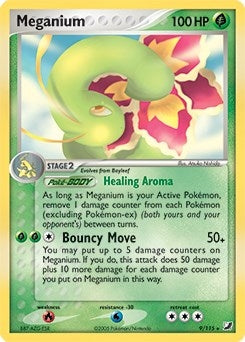 Image for Meganium - 9/115 (EX Unseen Forces) (Deck Exclusives) (009/115) - Pokemon