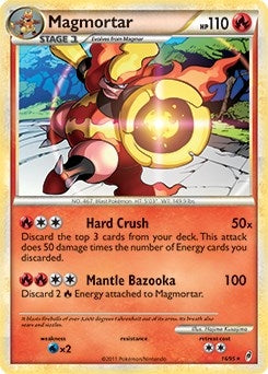 Image for Magmortar - 16/95 (Call of Legends) (Deck Exclusives) (016/95) - Pokemon
