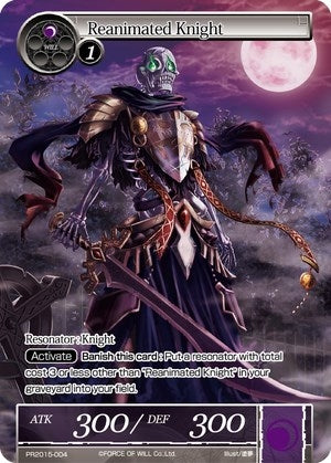 Image for Reanimated Knight (Promo Cards) (PR2015-004) - Force of Will