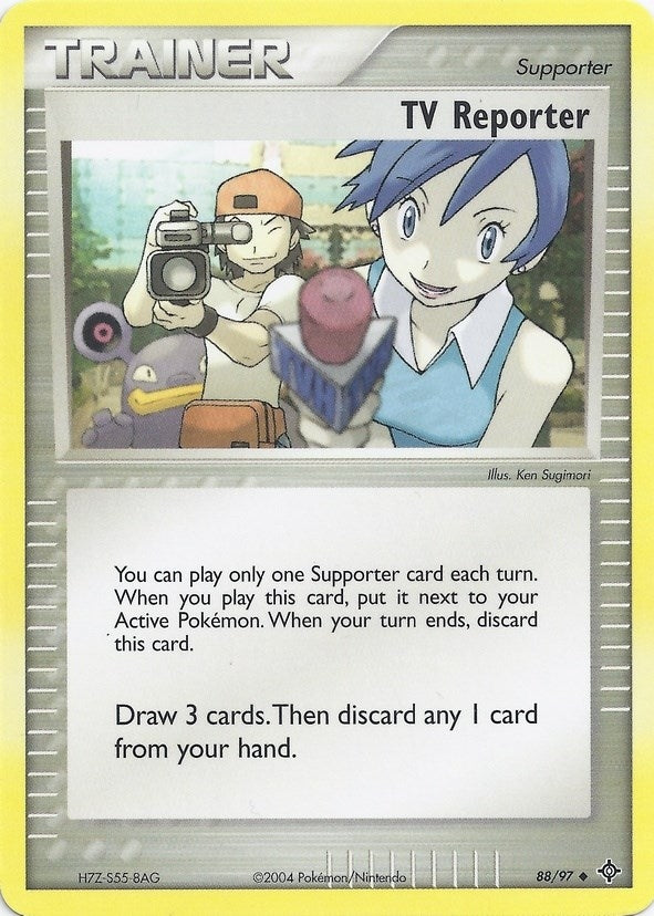 Image for TV Reporter (EX Battle Stadium) (88) - Pokemon