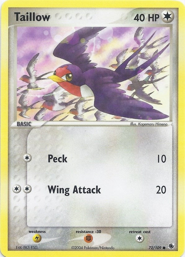 Image for Taillow (EX Battle Stadium) (72) - Pokemon