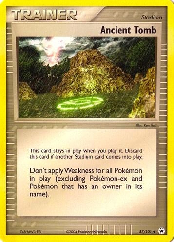 Image for Ancient Tomb (EX Battle Stadium) (87) - Pokemon