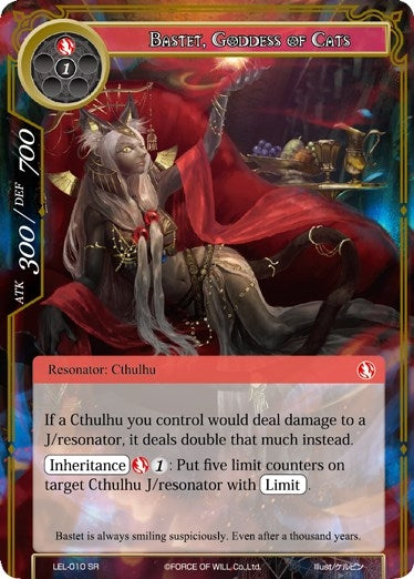 Image for Bastet, Goddess of Cats (Legacy Lost) (LEL-010) - Force of Will