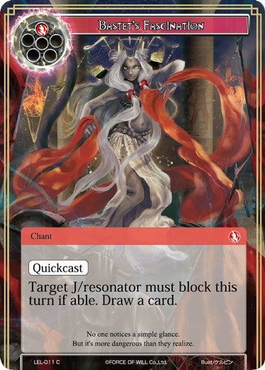 Image for Bastet's Fascination (Legacy Lost) (LEL-011) - Force of Will