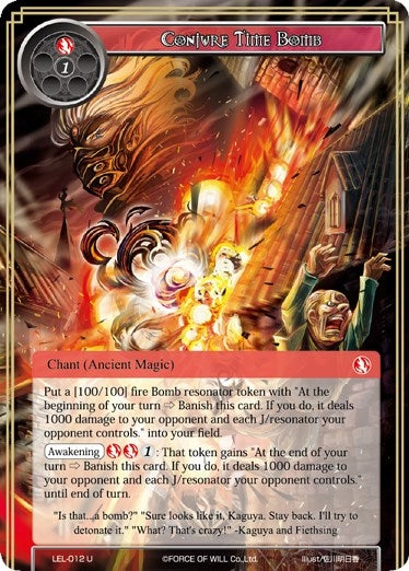 Image for Conjure Time Bomb (Legacy Lost) (LEL-012) - Force of Will