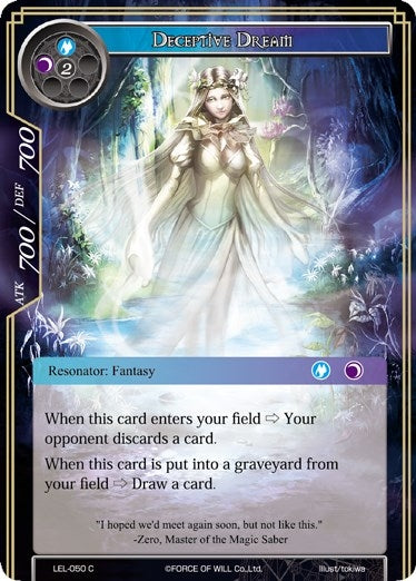 Image for Deceptive Dream (Legacy Lost) (LEL-050) - Force of Will