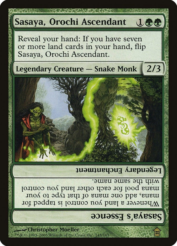 Image for Sasaya, Orochi Ascendant (Saviors of Kamigawa) (145) - Magic: The Gathering