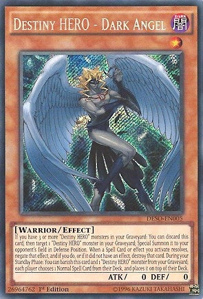 Image for Destiny HERO - Dark Angel (Destiny Soldiers) (DESO-EN005) - YuGiOh