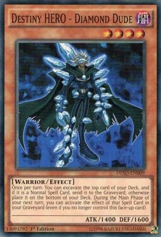Image for Destiny HERO - Diamond Dude (Destiny Soldiers) (DESO-EN009) - YuGiOh