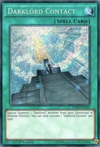 Image for Darklord Contact (Destiny Soldiers) (DESO-EN035) - YuGiOh