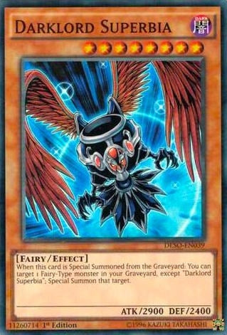 Image for Darklord Superbia (Destiny Soldiers) (DESO-EN039) - YuGiOh