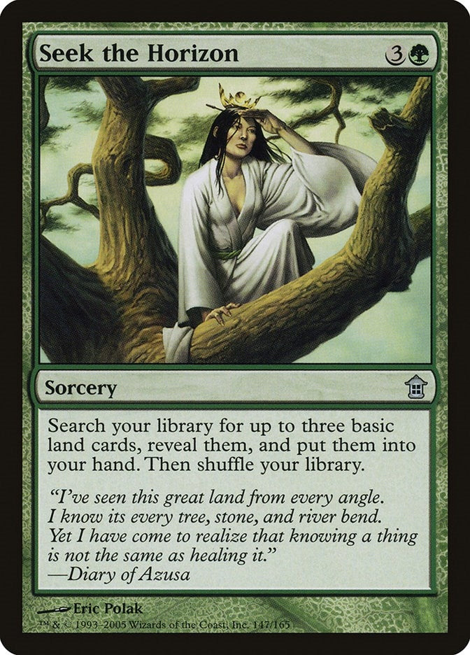 Image for Seek the Horizon (Saviors of Kamigawa) (147) - Magic: The Gathering