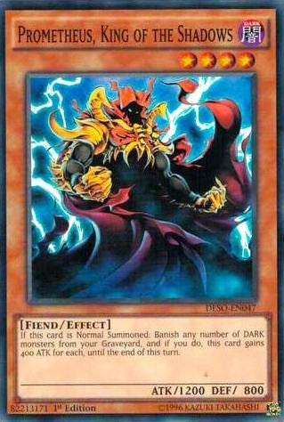 Image for Prometheus, King of the Shadows (Destiny Soldiers) (DESO-EN047) - YuGiOh