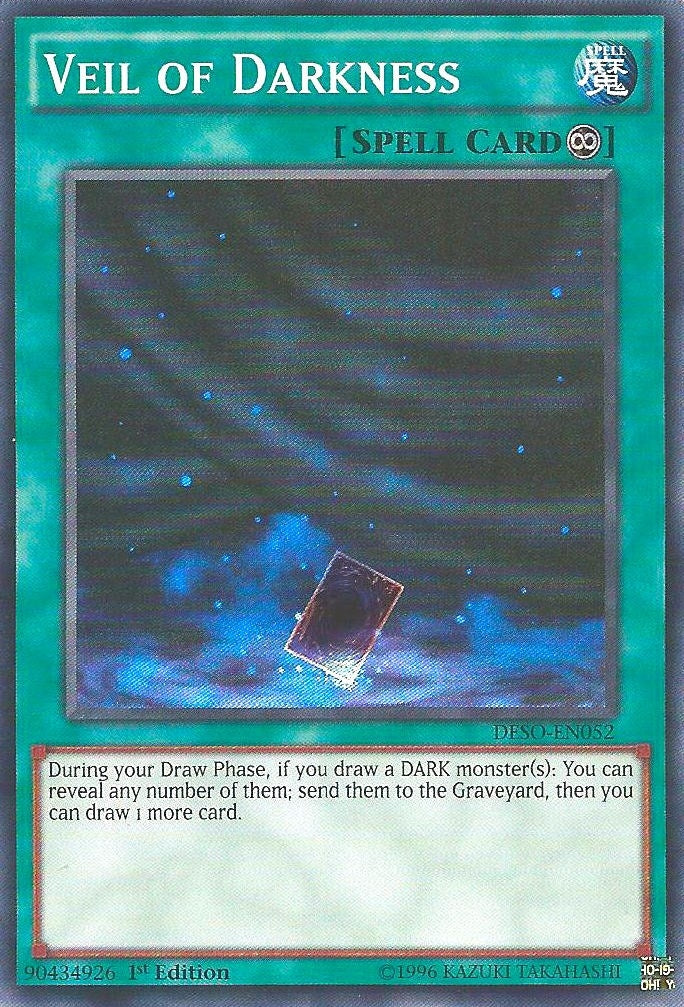 Image for Veil of Darkness (Destiny Soldiers) (DESO-EN052) - YuGiOh