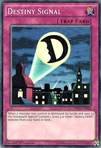 Image for Destiny Signal (Destiny Soldiers) (DESO-EN059) - YuGiOh