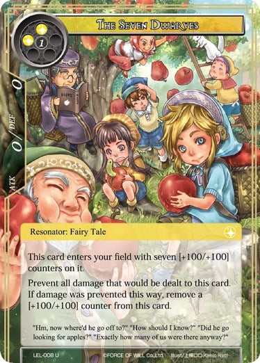 Image for The Seven Dwarves (Legacy Lost) (LEL-008) - Force of Will