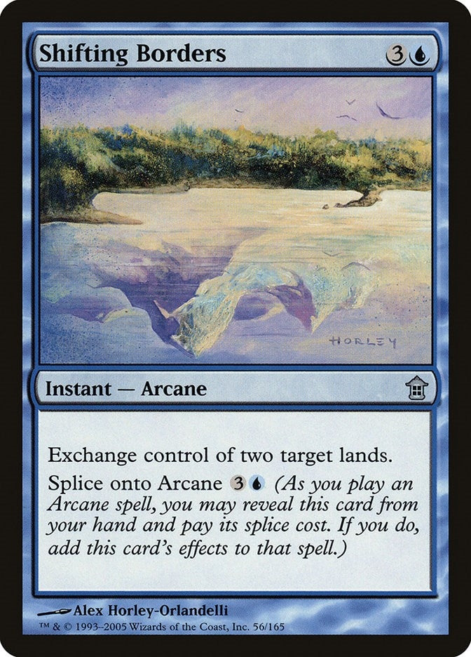 Image for Shifting Borders (Saviors of Kamigawa) (56) - Magic: The Gathering