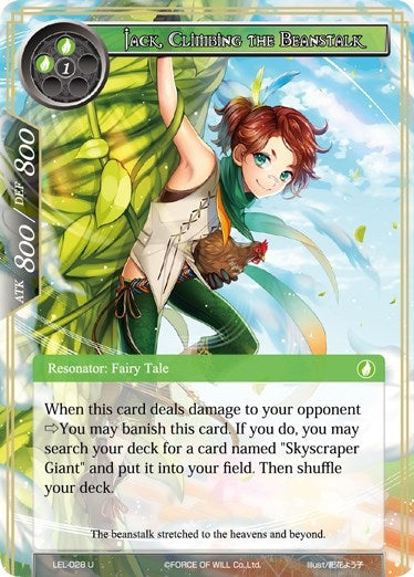 Image for Jack, Climbing the Beanstalk (Legacy Lost) (LEL-028) - Force of Will