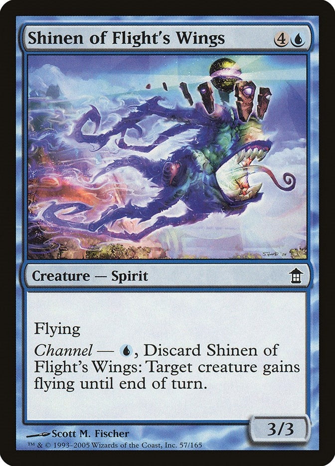 Image for Shinen of Flight's Wings (Saviors of Kamigawa) (57) - Magic: The Gathering